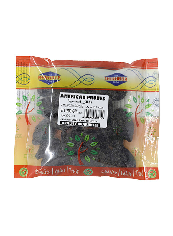 

Madhoor Prunes American, 200g