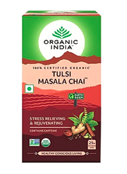 Organic India Tulsi Masala Chai Tea, 25 Tea Bags