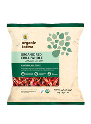 Organic Tattva Organic Red Chilli Whole, 50g