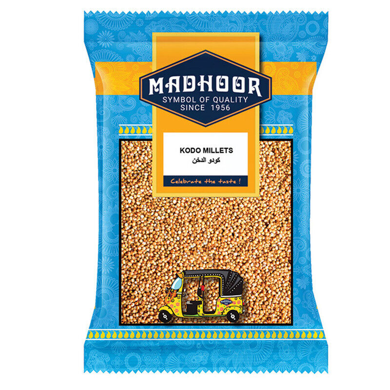 

Madhoor Semi Polished Kodo Millet Grains, 500gm