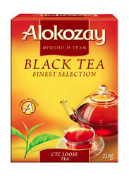 Alokozay Premium Finest Selection CTC Loose Black Tea, 210g