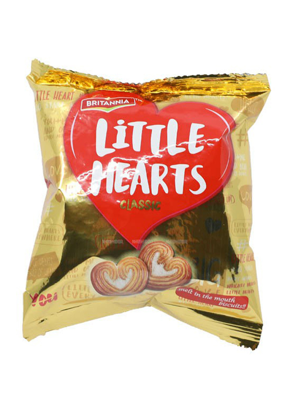 Britannia Little Hearts Biscuits, 50g