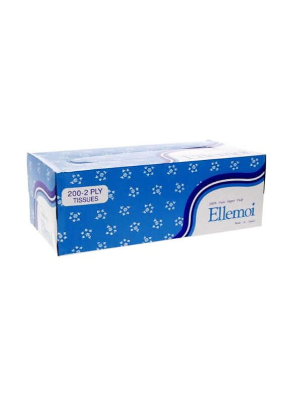 

Ellemoi Tissue, 2 Ply x 200 Sheets