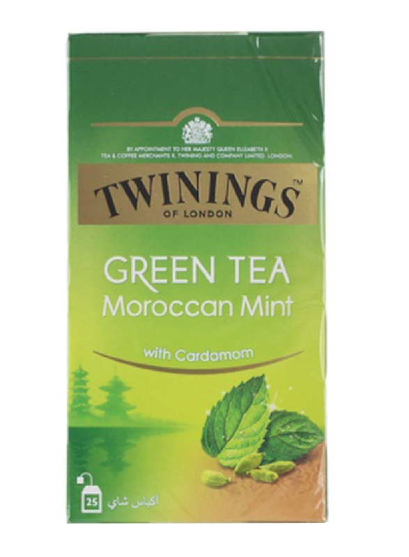 Twinings Moroccan Mint Green Tea, 25 Tea Bags
