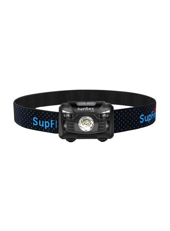 SupFire HL06 Headlight, Black/Blue