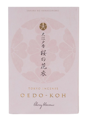 Nippon Kodo Oedo-Koh Cherry Blossoms Incense Sticks, 60 Sticks, Peach