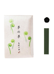 Nippon Kodo 2-Piece Yume-No-Yume (The Dream of Dreams) Fiddlehead Fern Incense Gift Set, Green