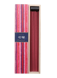 Nippon Kodo Kayuragi Pomegranate Incense Sticks, 40 Sticks, Red