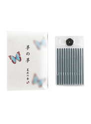 Nippon Kodo Yume-No-Yume (The Dream of Dreams) Summer Butterfly Incense, 12 Sticks, Blue
