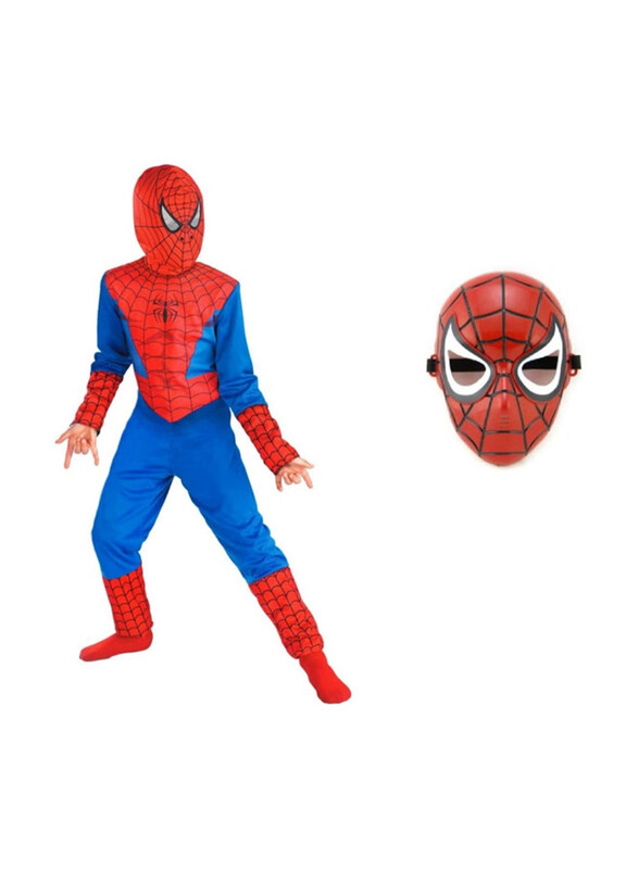 

Fancydresswale Amazing Spiderman Costume With Mask, Ages 6+