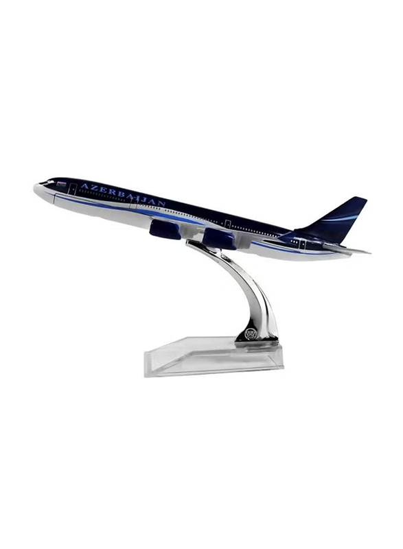 Azerbaijan Airlines A340 Model Toy, 5.9cm, Ages 3+