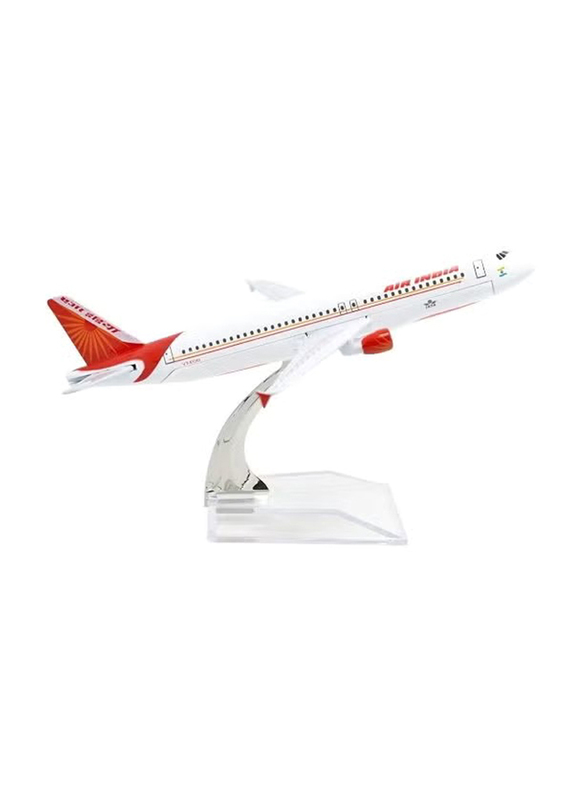 Air India Airbus Diecast Metal Airplane Model, Ages 3+