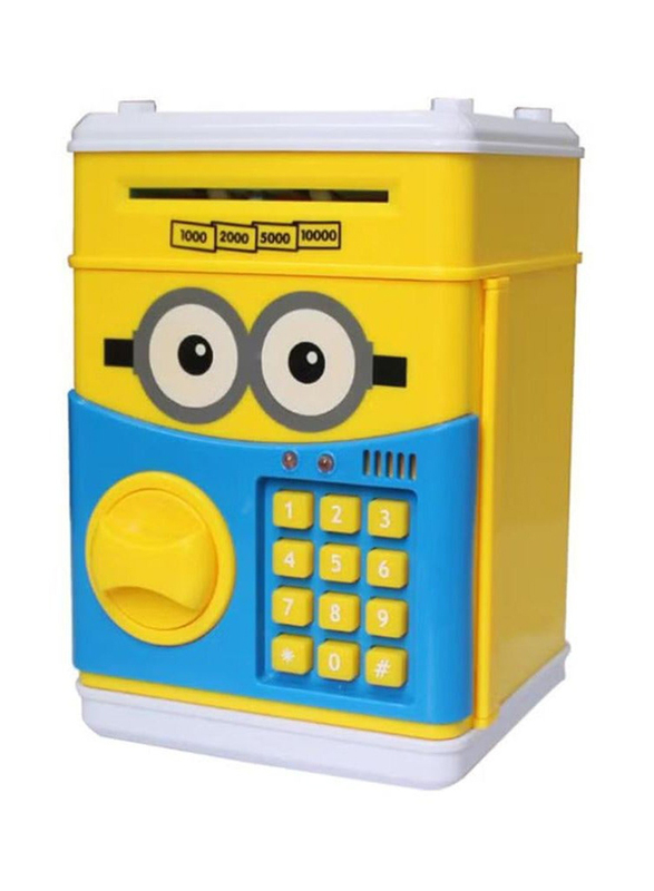 Minion Cartoon Piggy Bank, Multicolour