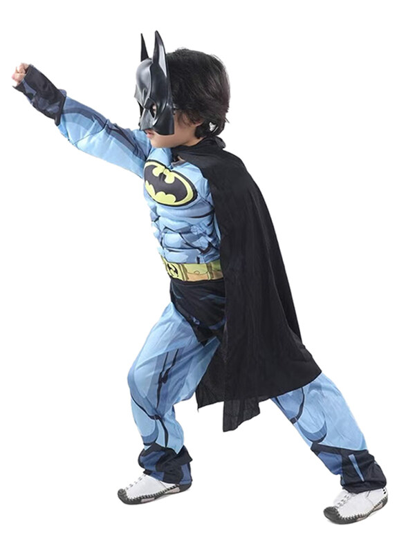 

Fancydresswale Batman Muscle Dress With Mask, Ages 5+