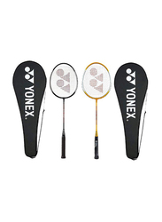 Yonex 3-Piece Badminton Racquet With Full Cover Set, Multicolour
