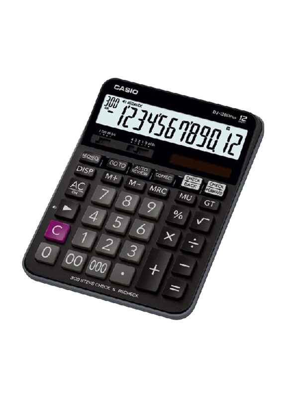 

Casio Business Calculator, DJ-120D, Multicolour