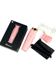 Bukhoon Smart Rechargeable Handheld Burner with Hair Comb, Pink