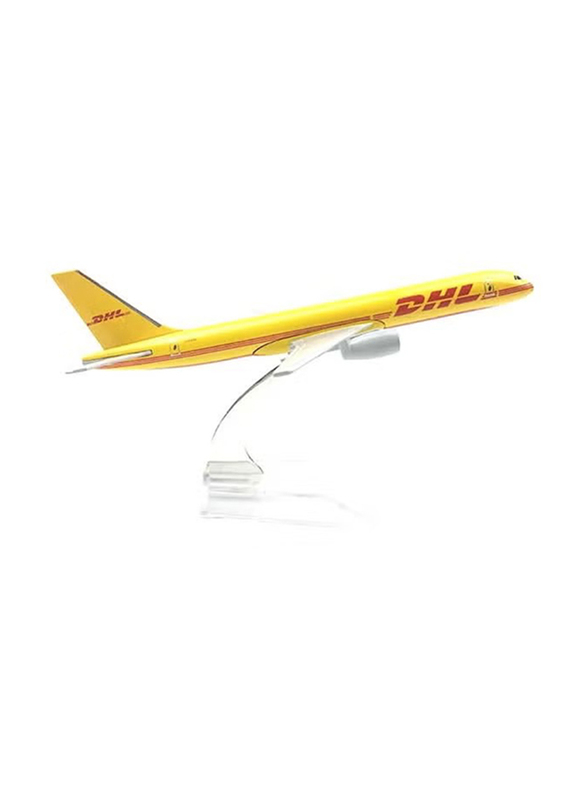 Aircraft DHL Diecast Metal Miniature Airplane Model, Ages 3+