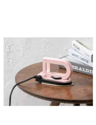 Portable Electric Mini Folding Travel Iron, Pink