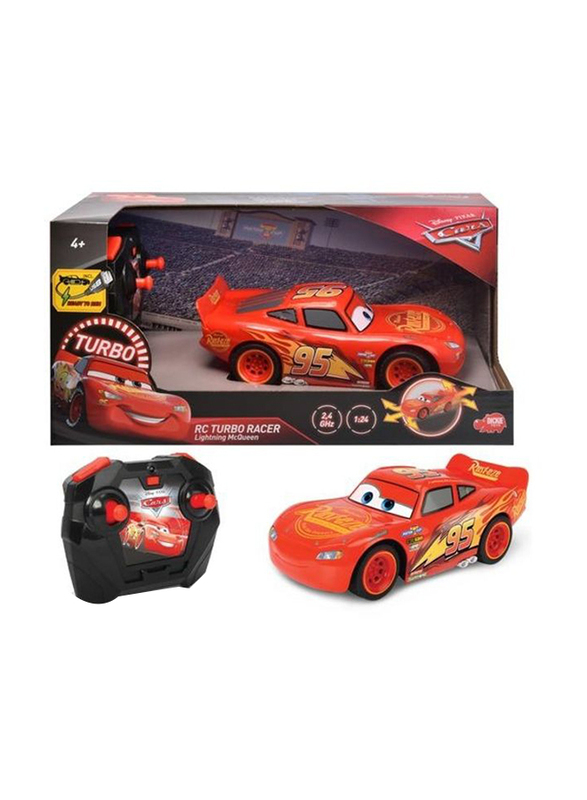 Remote Controlled Cars 3 Lightning McQueen Turbo Racer 14cm, 203084028, Age 4+, Multicolour