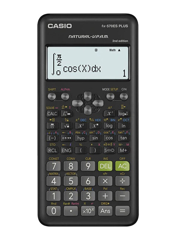 

Casio Textbook Display Scientific Calculator, Multicolour