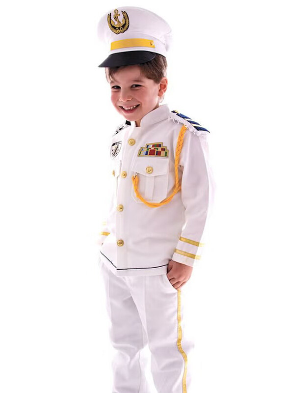 

Oulabi Mir Captain Costume, Ages 3+