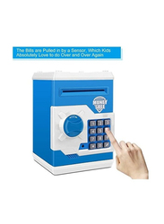 Zonkin Electronic Password Piggy Bank, SKTB077ZV4568, Age 3+, Blue/White