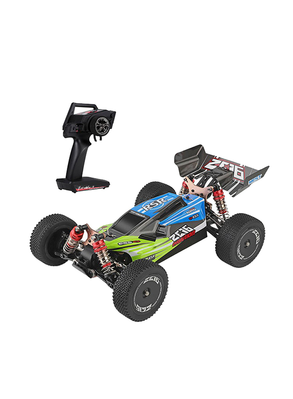 WL Toys Remote Control RTR High Speed Off-Road Drift Buggy Car, 41.5cm,, RM12413GR-L, Age 5+, Multicolour