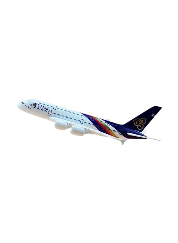 Boeing 777-300 Souvenir White Blue Model Aircraft, Ages 3+