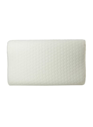 Zest Memory Foam Contour Combination Pillow, 50 x 30 x 10cm, White
