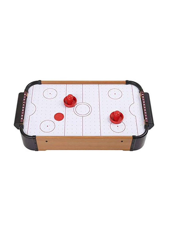 Indoor Outdoor Steady Durable Encouraging Wooden Hockey Game Toy Set for Kids 20", Multicolour