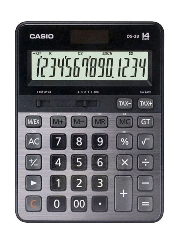 Casio 14-Digit Heavy Duty Financial Calculator, Multicolour