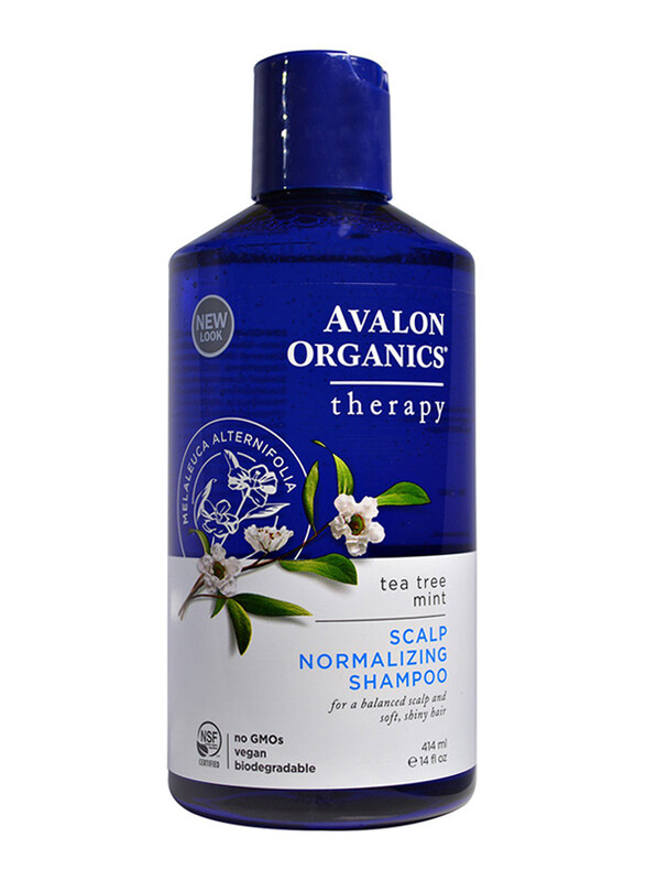 

Avalon Organics Tea Tree Mint Scalp Normalizing Shampoo for All Hair Types, 414ml