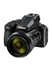 Nikon Coolpix P950 Point & Shoot Digital Camera, 83x Optical Zoom, 4.3 - 357mm, 16 MP, Black