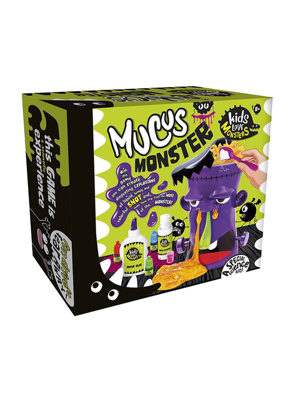 

Kids Love Monsters Mucus Monster Board Game, Ages 8+, Multicolour
