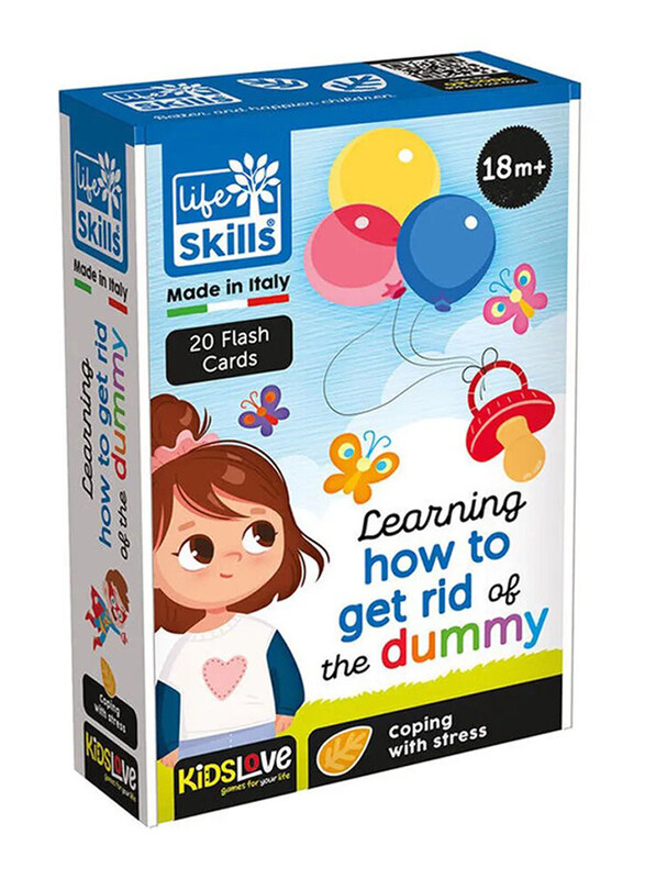 

Kids Love Life Skills Learning How to Get Rid of the Dummy Card Game, Age 18+ Months, Multicolour