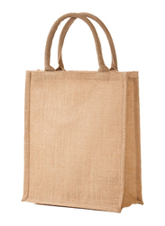 Eco-Neutral JT 101 Natural Reusable Jute Bag for Women, Natural