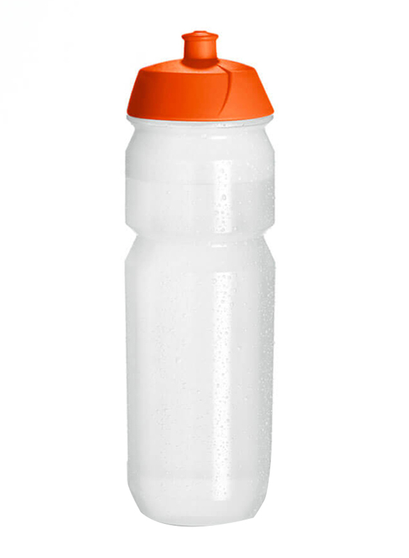 Tacx 750ml Cycling Water Bottle with Leak Proof Spout, Orange