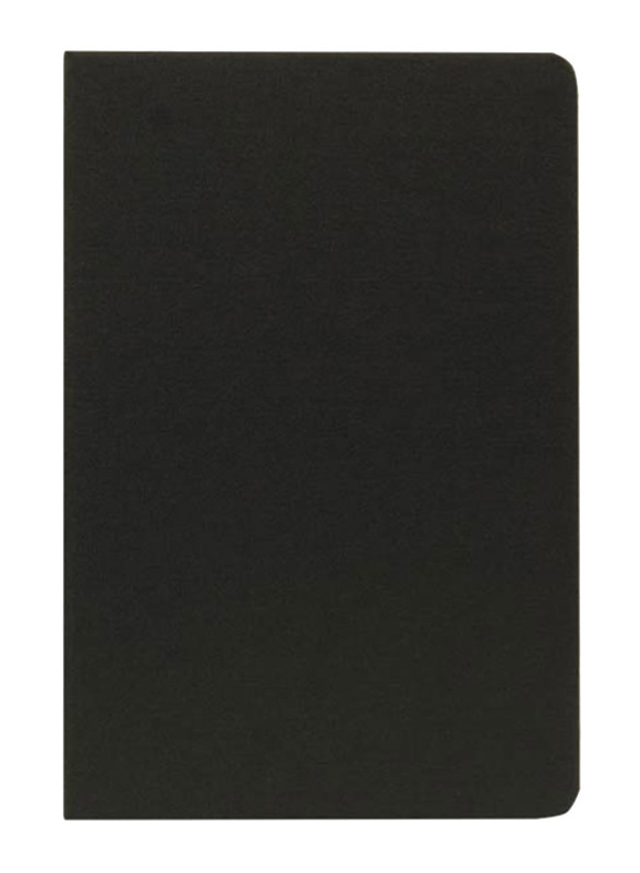 Santhome Orsha Anti-Bacterial Notebook, 80 Sheets, 70 GSM, A5 Size, Black