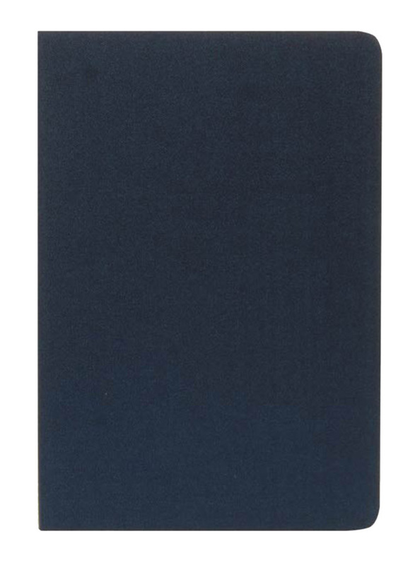 Santhome Orsha Anti-Bacterial Notebook, 80 Sheets, 70 GSM, A5 Size, Navy Blue