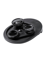 Andoer Universal Mobile Phone Tablet Super Wide Angle Lens, Black