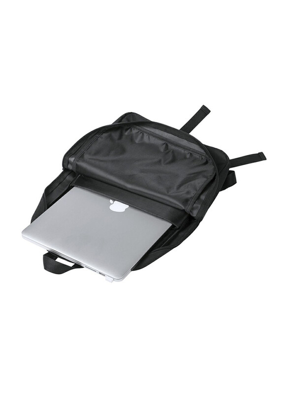 

Generic 15-inch Travel Backpack Laptop Bag with USB Charging, Black