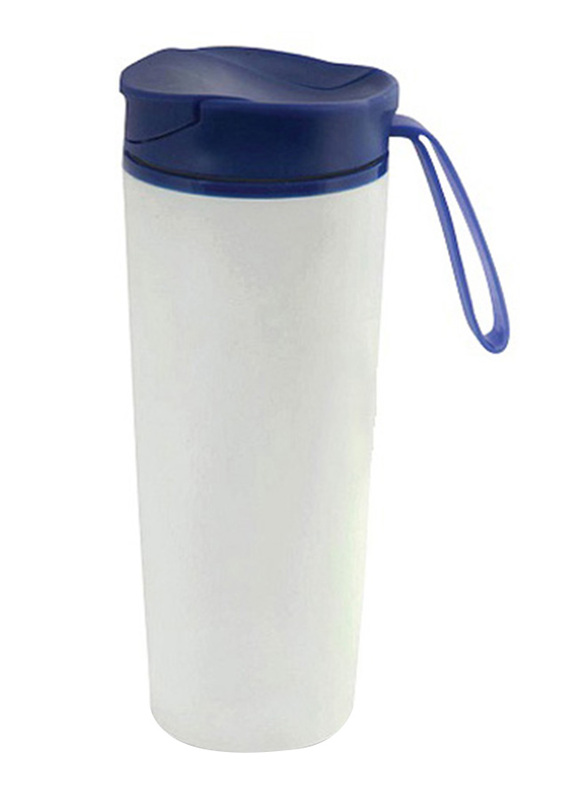 Hans Larsen 470ml ABS Spill-Free Suction Mug, Blue