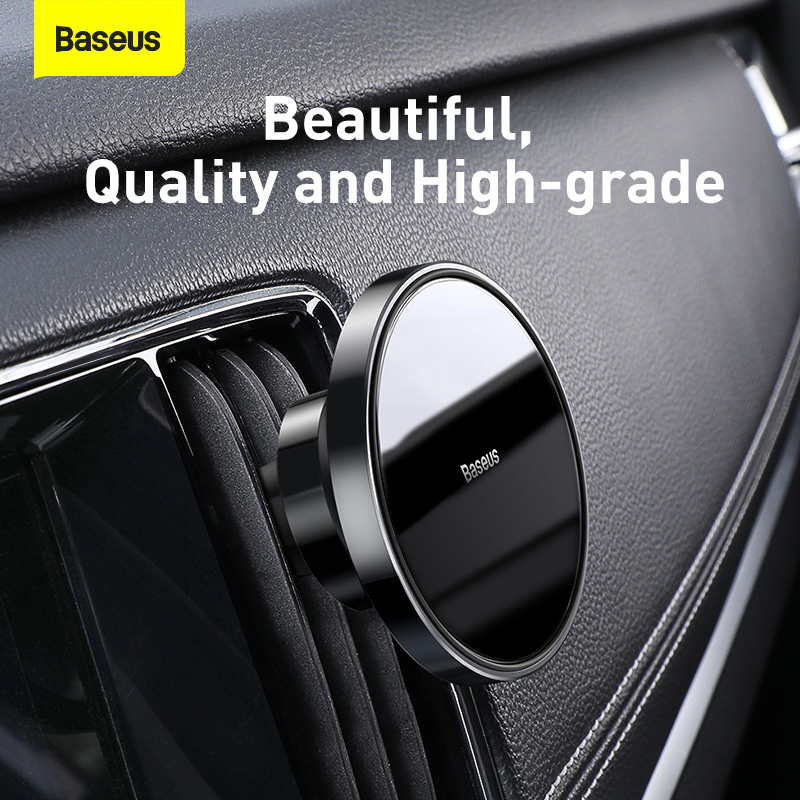 Baseus Magnetic Car Mount for Apple iPhone 12 Series, Black