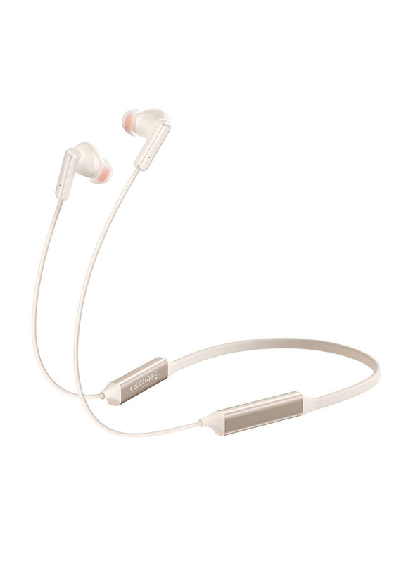 Baseus Bowie U2 Neckband Wireless In Ear Bluetooth V5.2 Earphones, Beige