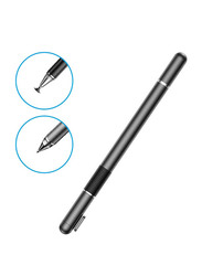 Baseus 2-in-1 Capacitive Touchscreen Stylus & Ballpoint Pen, Black