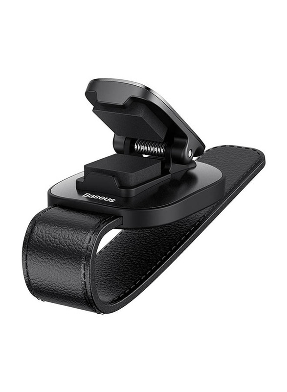 Baseus Platinum Vehicle Eyewear Clip Clamping Type, Black