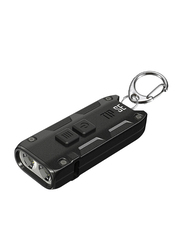 Nitecore TIP SE Rechargeable Metal Keyring Flashlight, 700 Lumens, Black