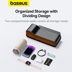 Baseus OrganizeFun Series Car Console Storage Organizer Cluster Black