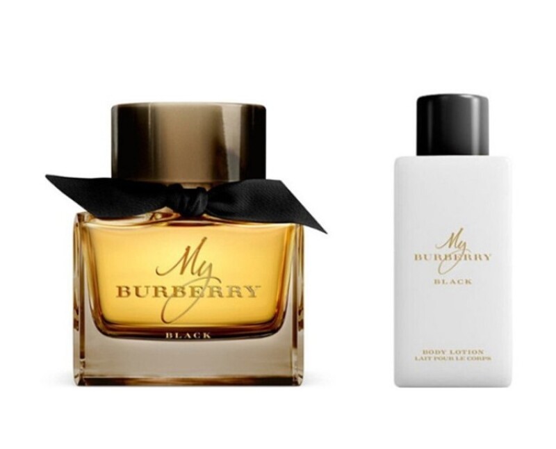 BURBERRY MY BURBERRY BLACK PARFUM 90ML + 75ML BODY LOTION